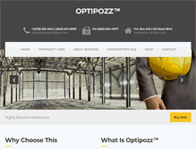 Tablet Screenshot of optipozz.com